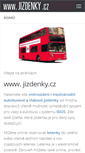 Mobile Screenshot of jizdenky.cz